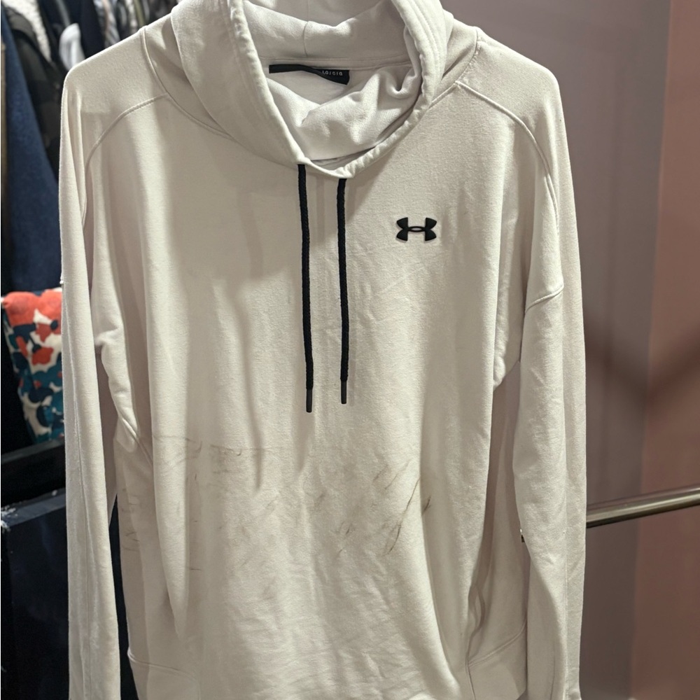 Under Armour Men's Off-White Hoodie